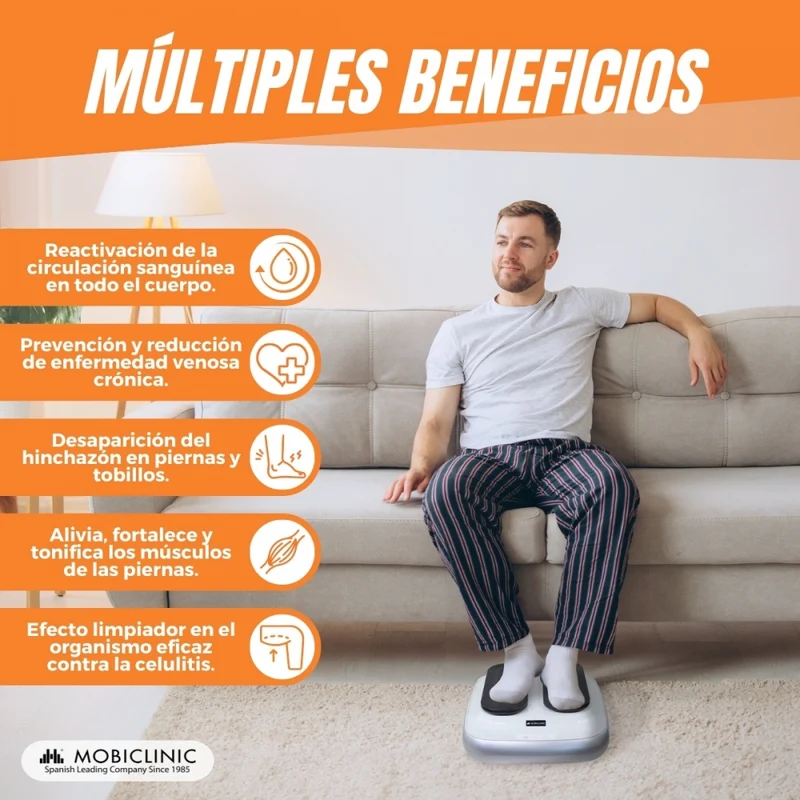 Beintrainer | Elektrisch | Mit Fernbedienung | 5 Geschwindigkeiten | LEGFIT | Mobiclinic