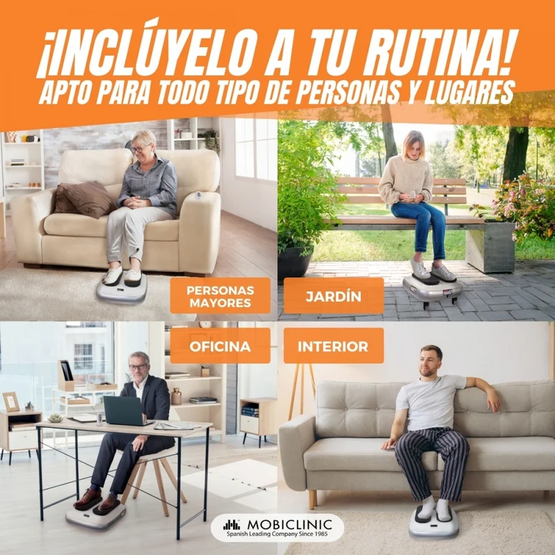 Beintrainer | Elektrisch | Mit Fernbedienung | 5 Geschwindigkeiten | LEGFIT | Mobiclinic