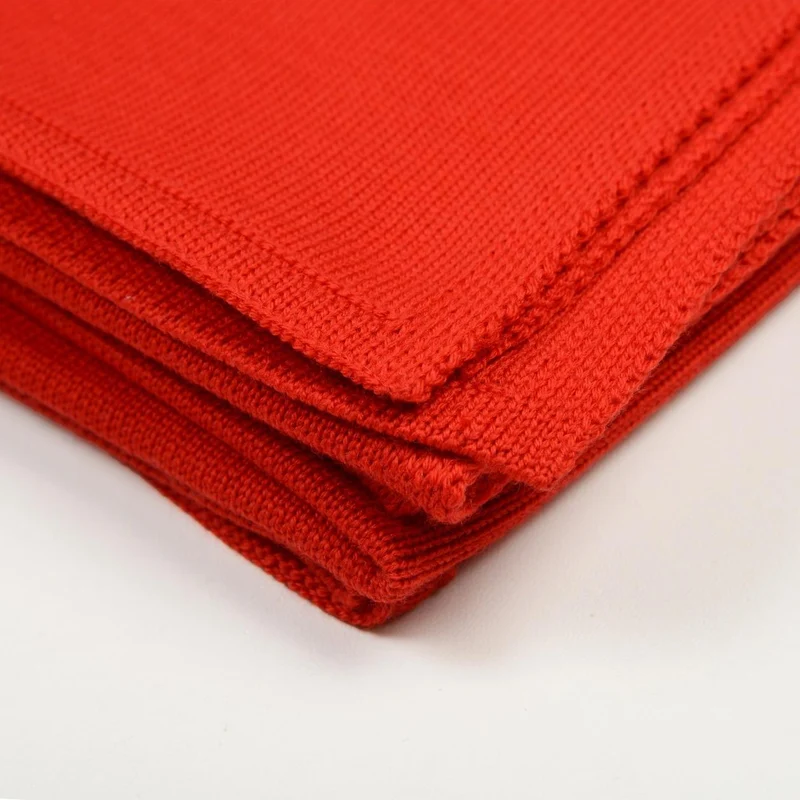 Decke 140x180cm RL uni, rot