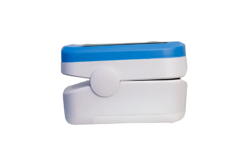 Fingerpulsoximeter | Plethysmographische Wellenform | Genau und zuverlässig | Nicht-invasiv | Blau | Mobiclinic