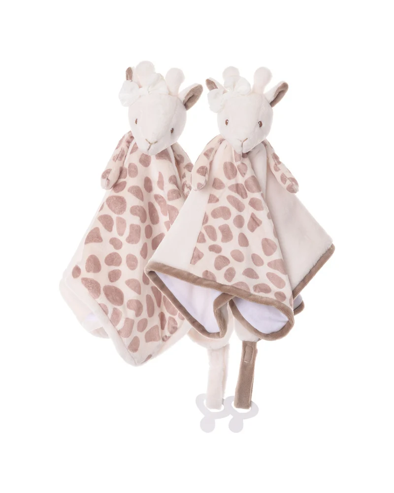 Giraffen Schnuffeltücher "Lucy & Levi Baby Rug" von Bukowski