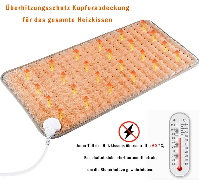 Elektrisches Heizkissen 12x24 Zoll aus Flanell