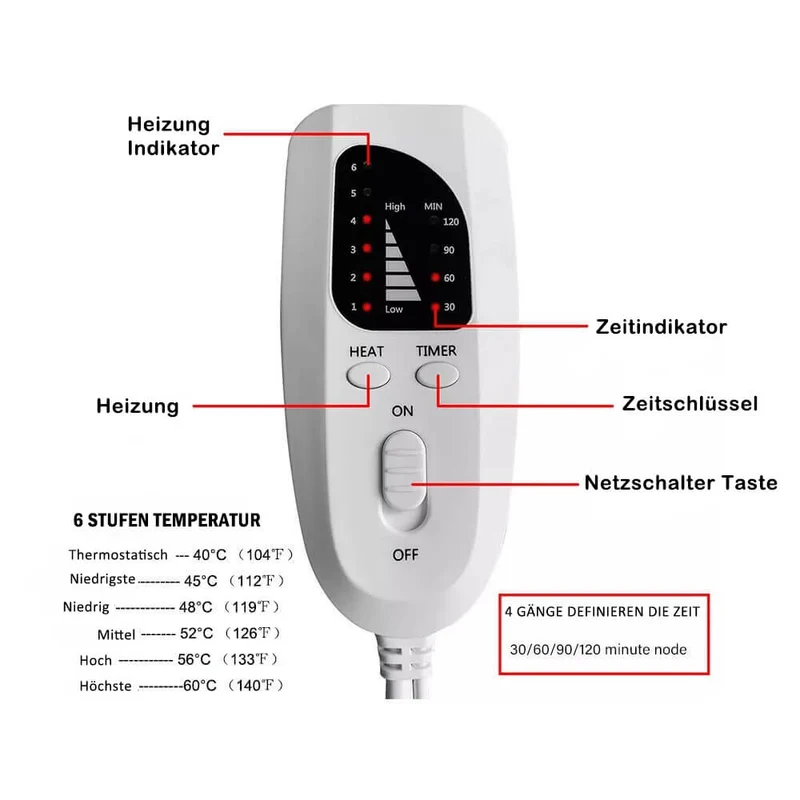 Elektrisch beheizte Fußwärmer | Weiches Flanell Waschbares Fußheizkissen