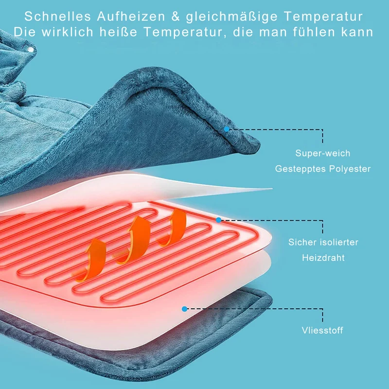Heizkissen für Nacken und Schultern