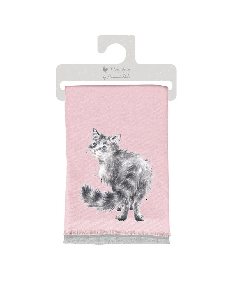 Katzen Schal "Glamour Puss" von Wrendale Designs