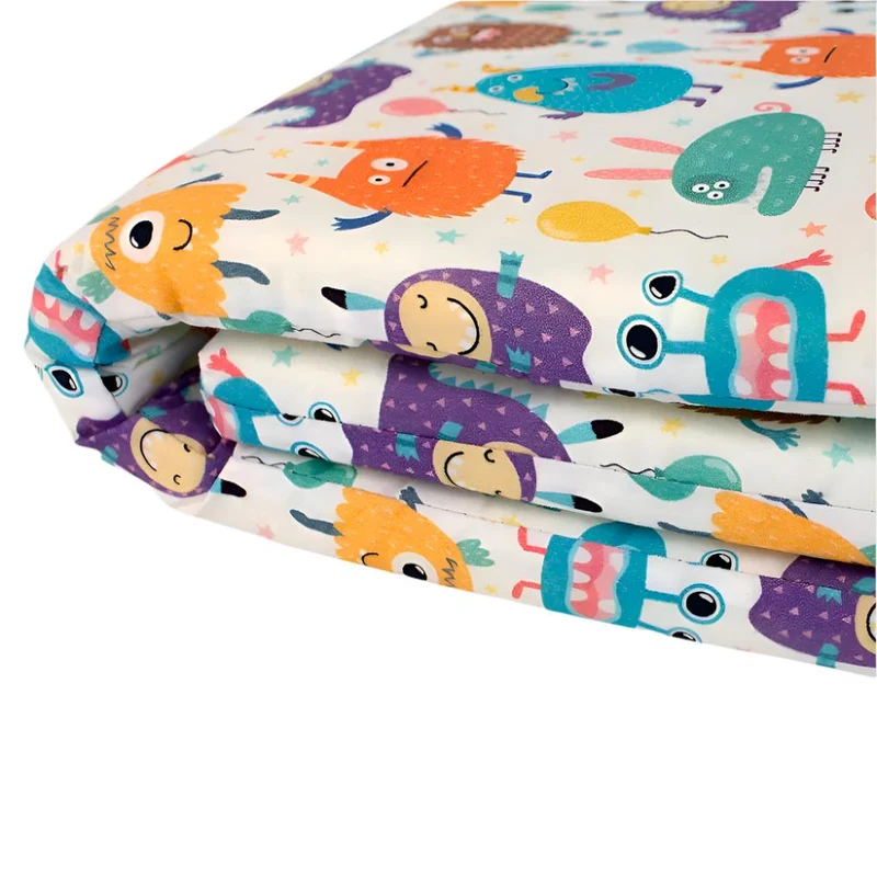 Bettgitter Schoner | Kinderdesign | 140x34x2,5 cm | Clip-Verschluss | Mobiclinic