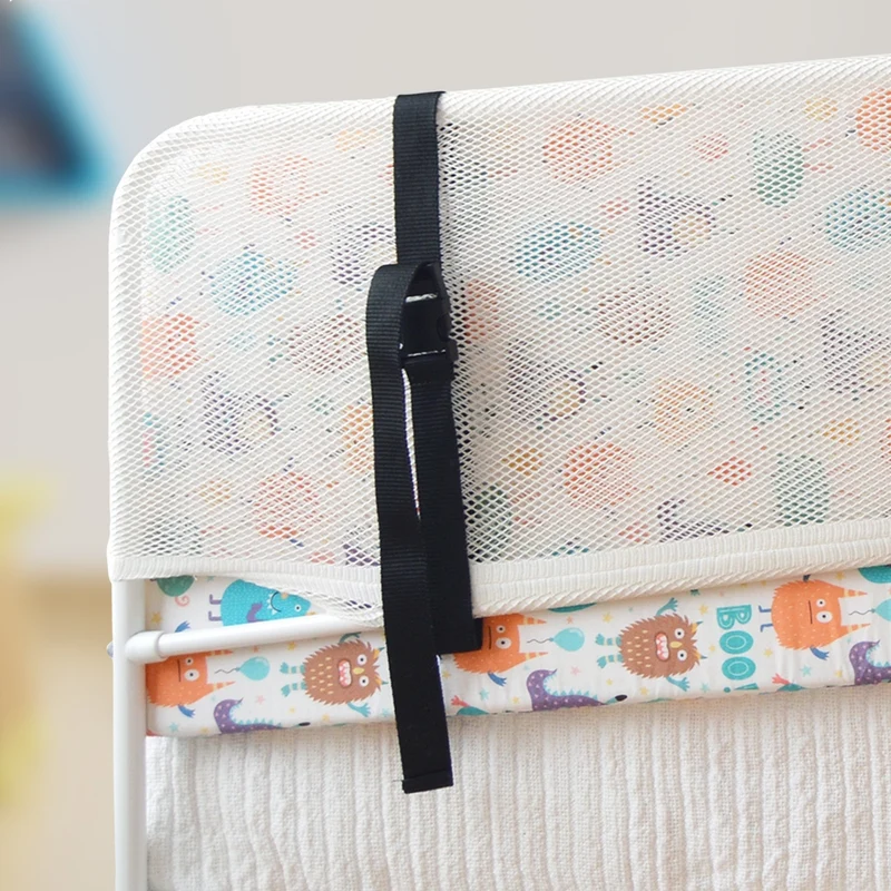 Bettgitter Schoner | Kinderdesign | 140x34x2,5 cm | Clip-Verschluss | Mobiclinic