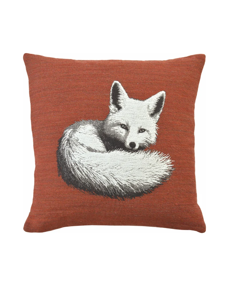Fuchs 2er-Set Kissenbezüge "Fox" in Burnt Sienna von Sander Table + Home