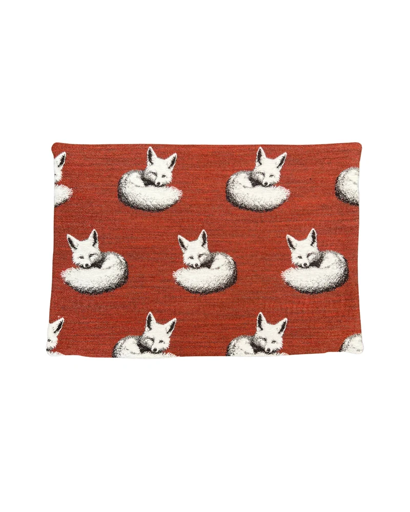 Fuchs 2er-Set Kissenbezüge "Fox" in Burnt Sienna von Sander Table + Home