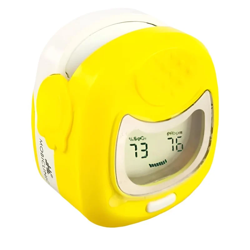 Pulsoximeter | Kinder | LCD Display | Herzfrequenz und Balkendiagramm | PX-03 | Mobiclinic