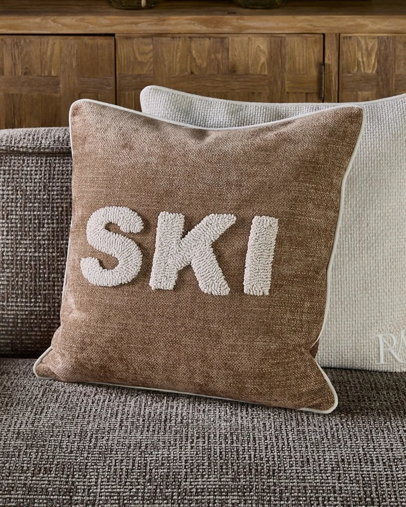 Kissenbezug "Ski 50x50" von Rivièra Maison