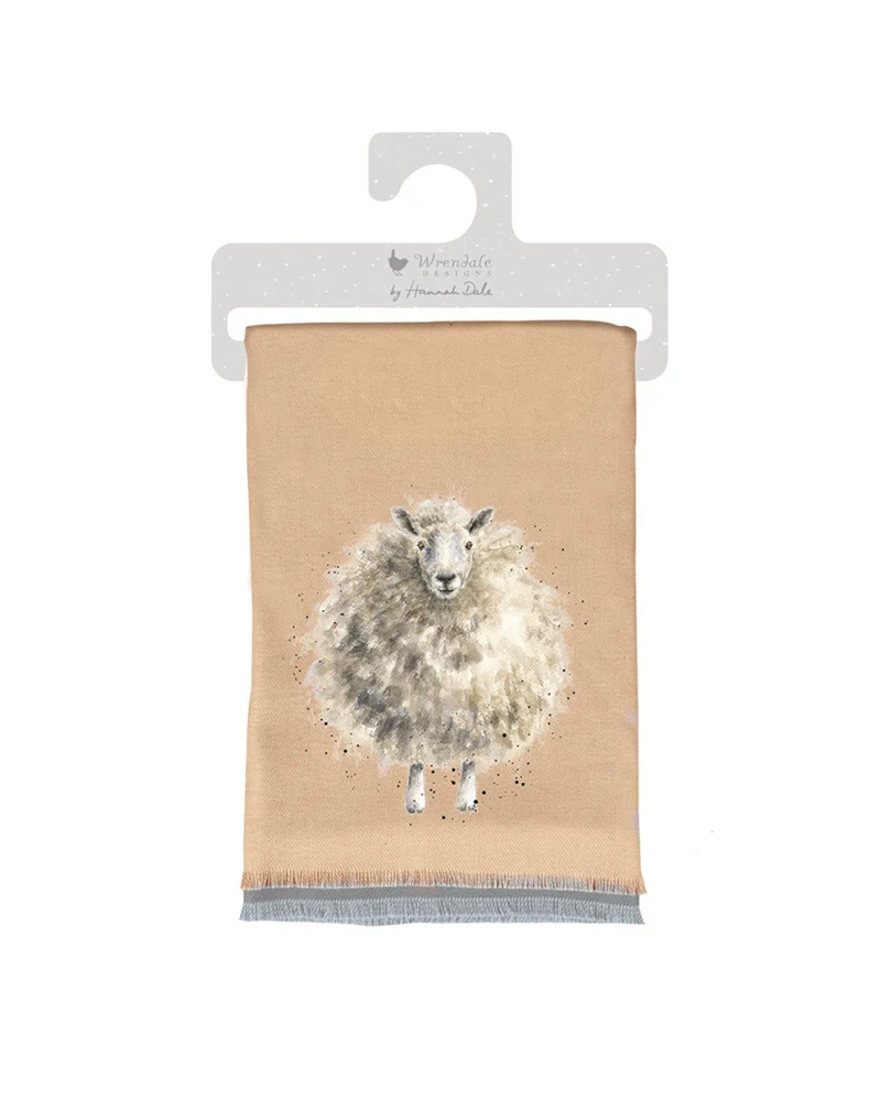 Schaf Schal "The Woolly Jumper" von Wrendale Designs