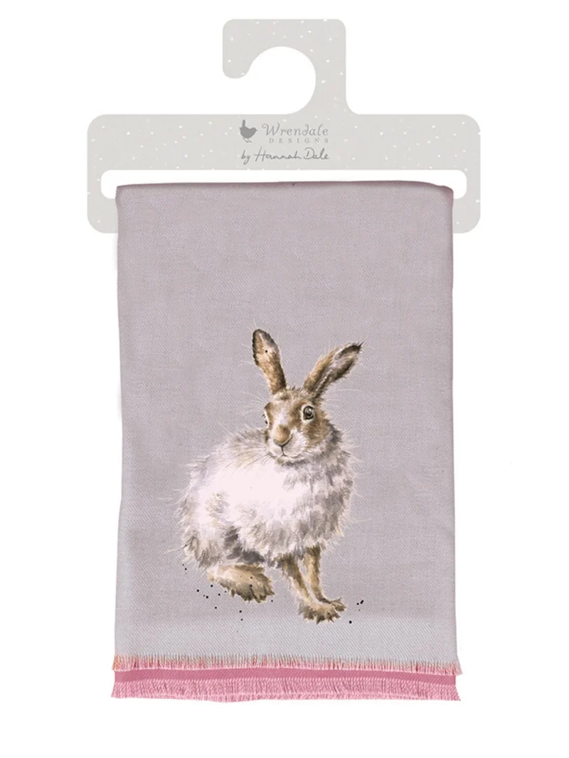 Hasen Schal "Mountain Hare" von Wrendale Designs