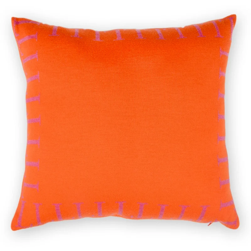 Kissenhülle 50x50cm LLLL, orange/magenta