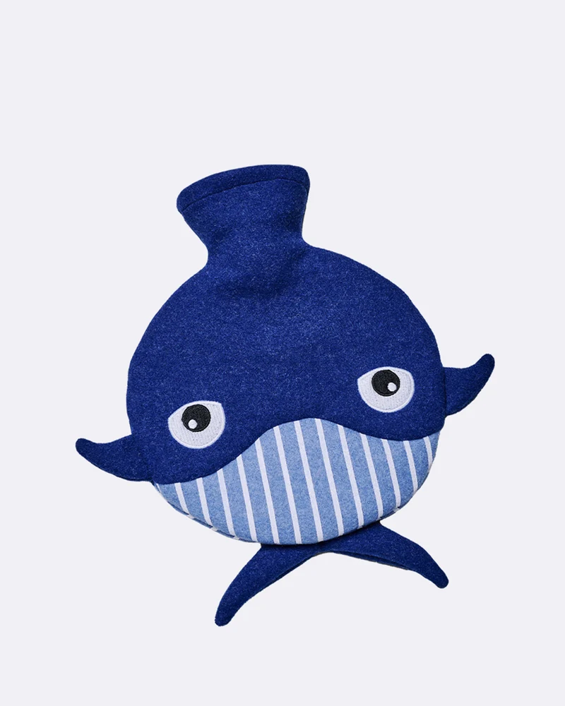 hot water bottle whale