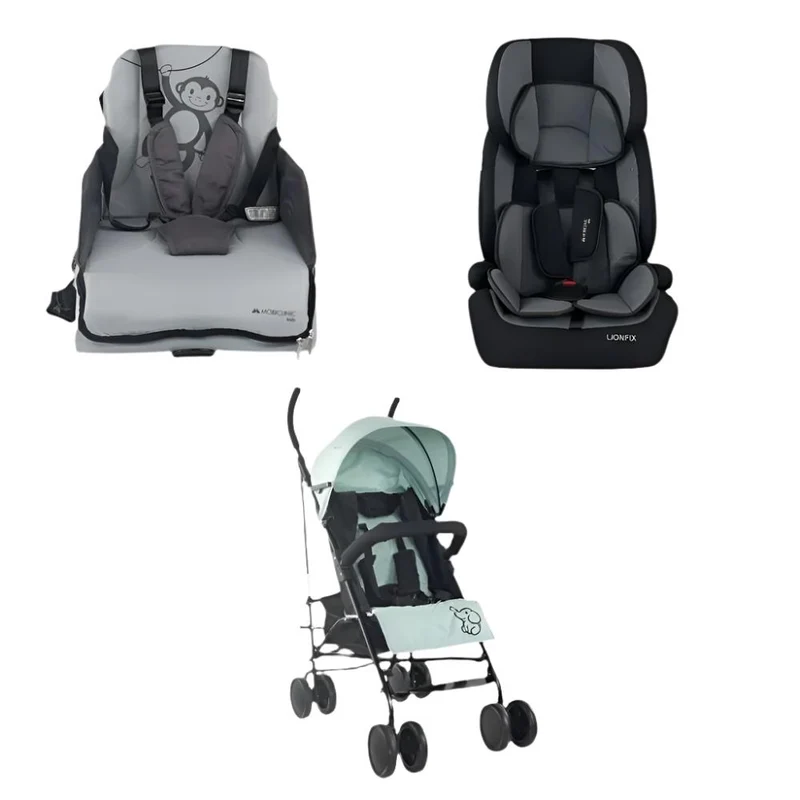 Pack Kids Special Travel Pack | Kinderwagen | Reisehochstuhl | Autositz | Sicherheit | Komfort | Mobiclinic
