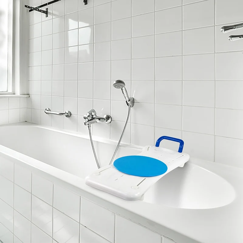 Badewannenbrett mit drehbarem Sitz | 360º | Bis zu 100 kg | Modell: Océano | Mobiclinic