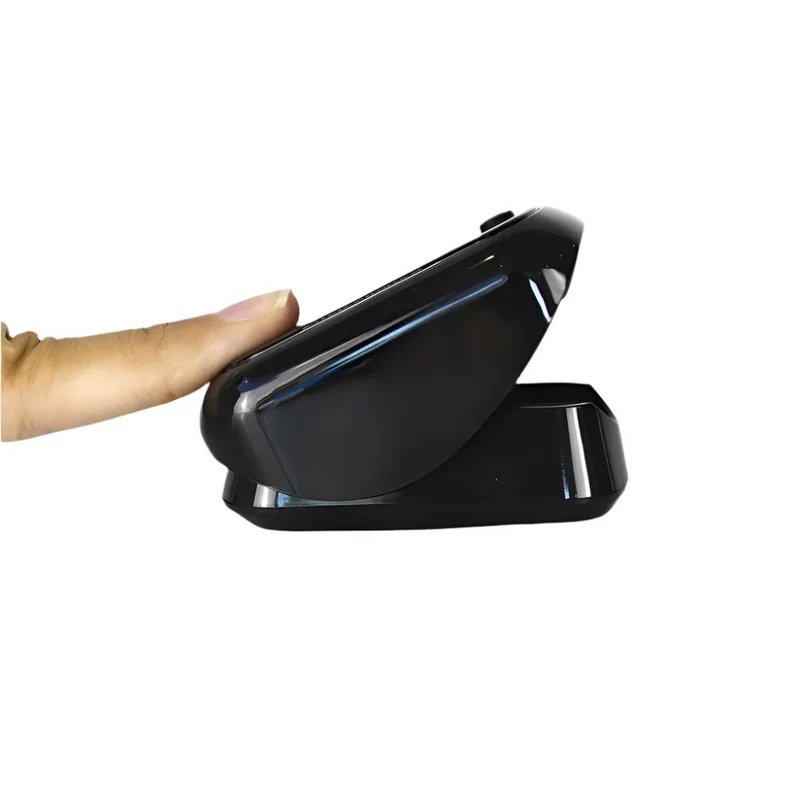 Finger-Pulsoximeter | SpO2 | Herzfrequenz | Plethysmographische Wellenform | OLED-Display | Schwarz | Mobiclinic