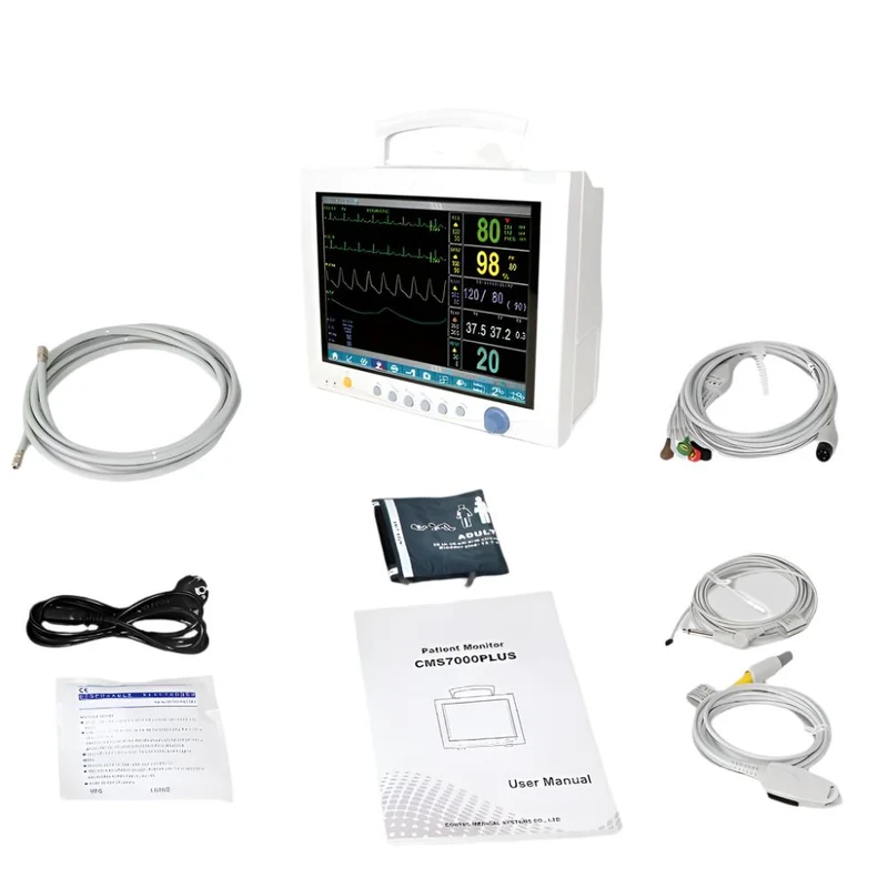 Patientenmonitor | Kompakt | Tragbarer| 12,1" LCD-Display | CMS7000 | Mobiclinic