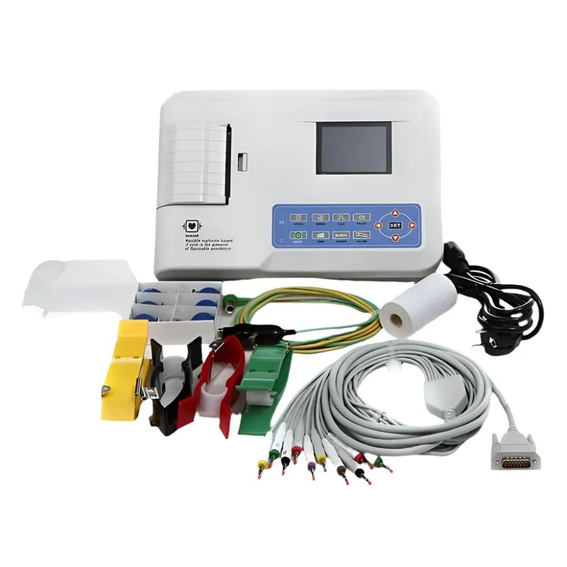 Elektrokardiograph ECG300G 3 Kanal EKG | LCD Bildschirm | Drucksystem | MB300G | Mobiclinic