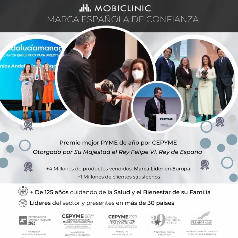 Gehrahmen faltbar für Senioren aus Aluminium| Einhebelgriff | Mit Tasche und Korb | 4 Räder | Licht | Weiß | Olimpo | Mobiclinic