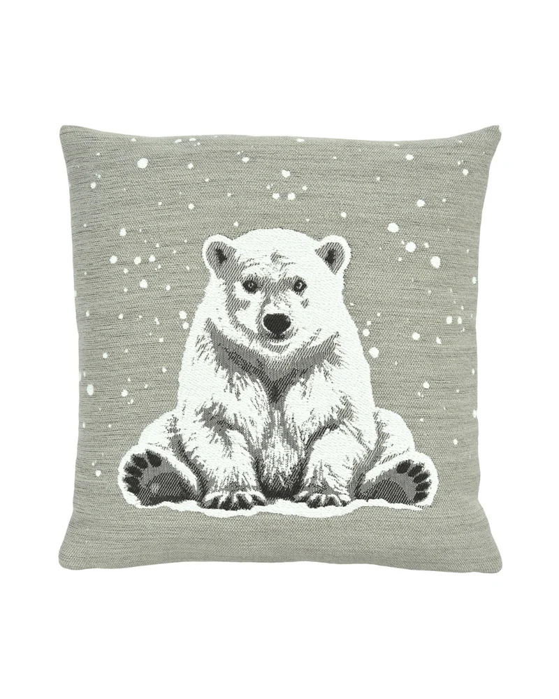 Eisbär Kissenbezug "Arktos 45x45" von Sander Table + Home