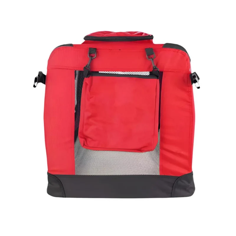 Transportbox für Haustiere | div. Größen | Unterschiedliches max. Gewicht| Faltbar | Rot | Modell: Balú | Mobiclinic