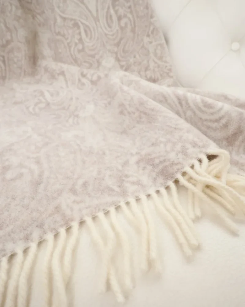 Wolldecke "Paisley" von Steinbeck