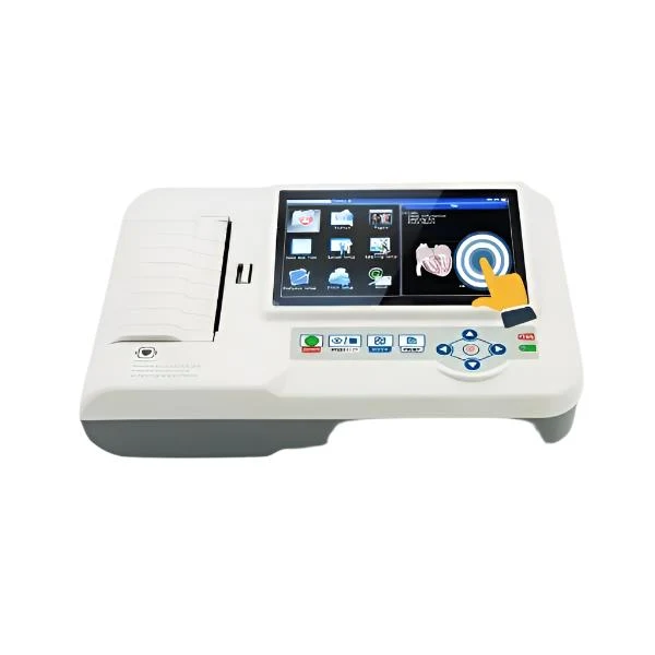 6/3-Kanal Digital EKG600G Elektrokardiograph | Software und Bildschirm | MB600G | Mobiclinic