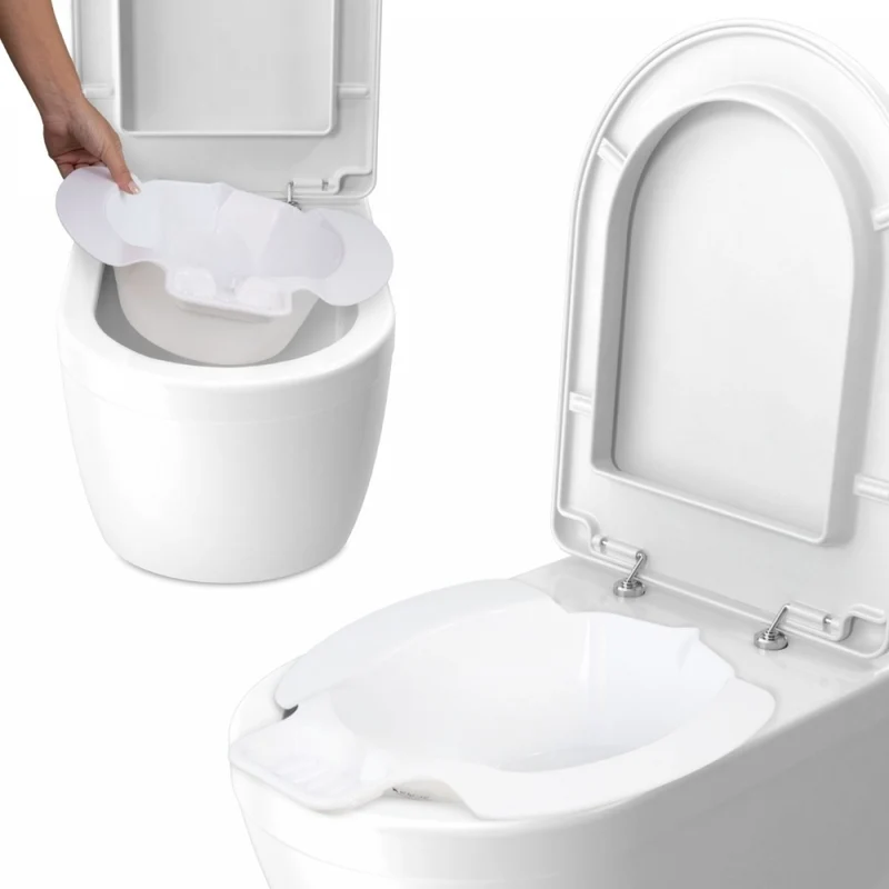 Tragbares Bidet | An der Toilette anbringbar | Klinische und häusliche Anwendung | Bis zu 4L | Stabil | Hana | Mobiclinic