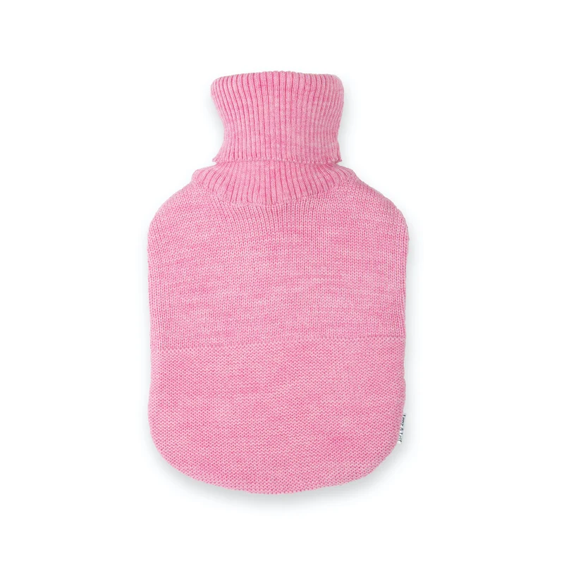 Baby/Kinderwärmflasche Valerie, rosa meliert