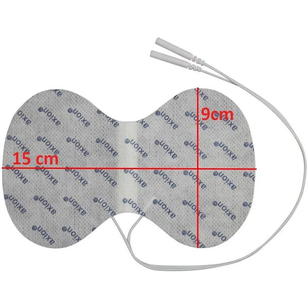 Bauchmuskel-Elektrode - 1 Stück - passend zu axion, Prorelax, Promed, Auvon - 2mm Steckanschluss