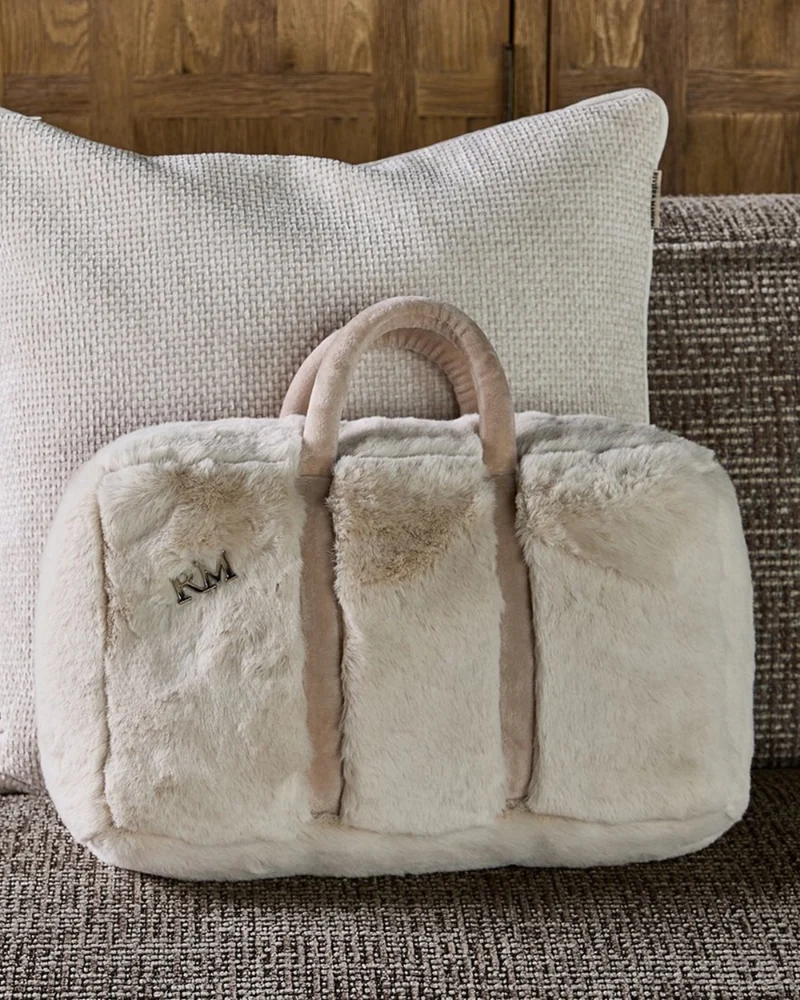 Handtaschen Kissen "Handbag Faux Fur" von Rivièra Maison