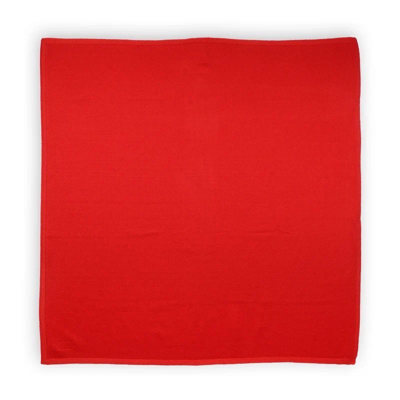 Baby/Kinderdecke 90x90cm Valerie, rot