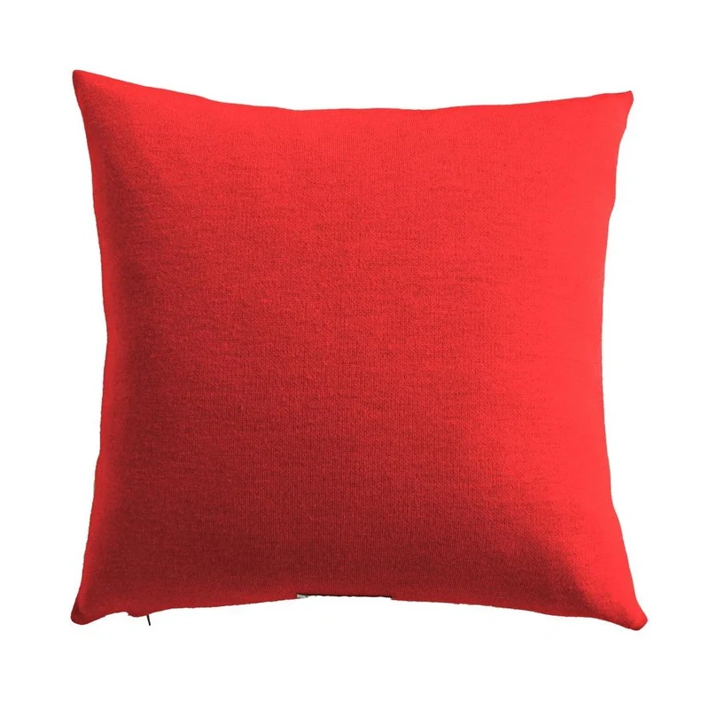 Kissenhülle 50x50cm uni, rot