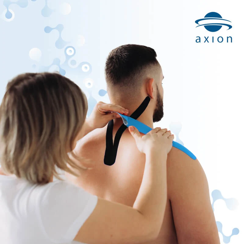 120 Streifen Kinesiologie-Tape 5cm breit 25cm lang Precut auf 6 Rollen in mehreren Farben von axion