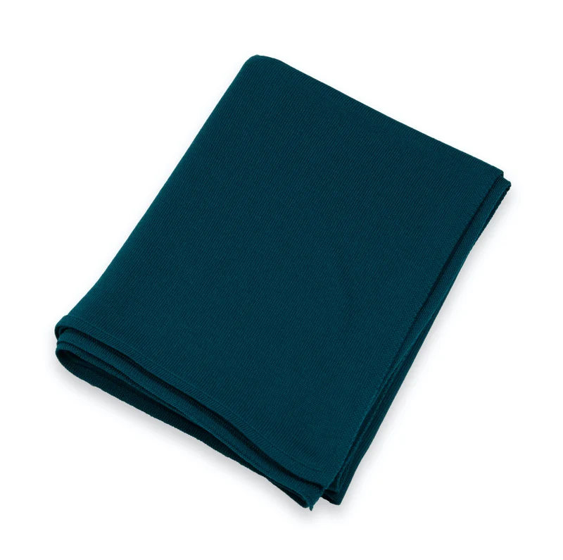 Decke 140x180cm RL uni, petrol