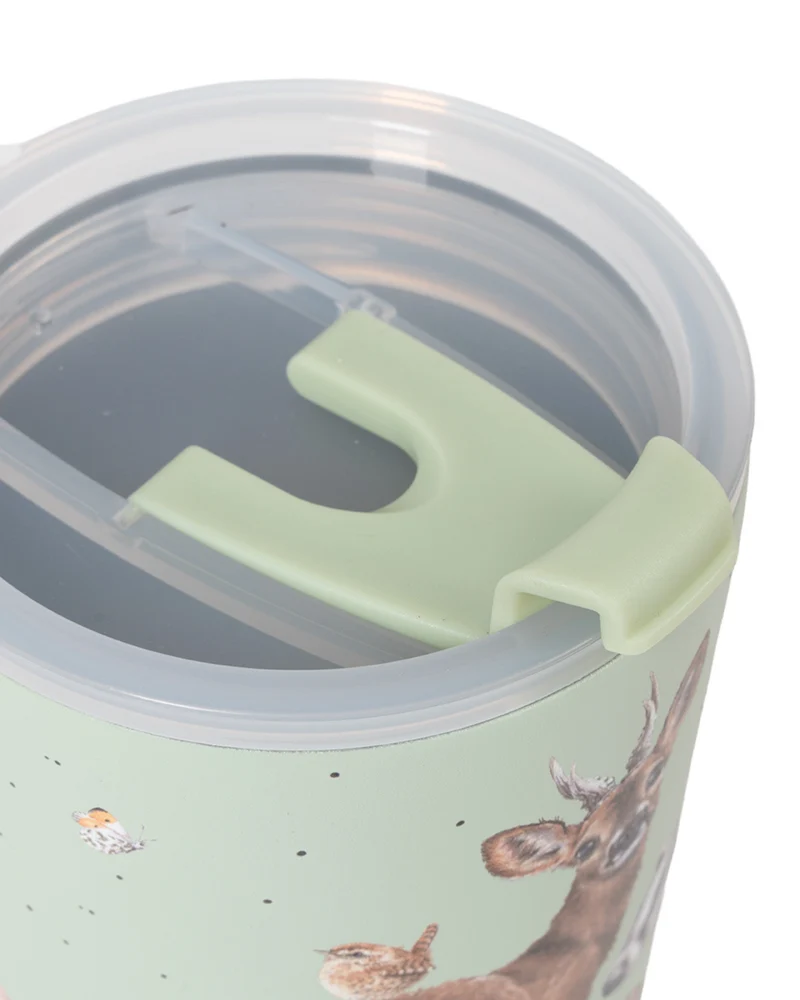 Waldtiere Thermosbecher To Go "Woodland" von Wrendale Designs