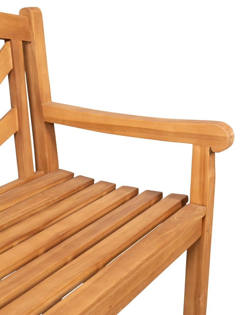 Teak-Gartenbank Sonne