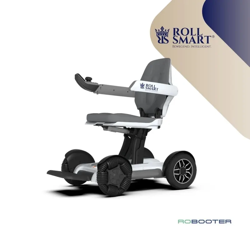 Roll smart robooter x40, elektro-falt-rollstuhl, automatisch faltbar