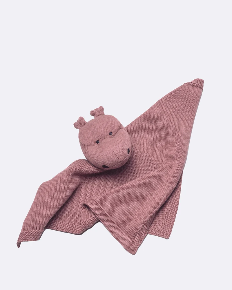 schnuffeltuch baby hippo