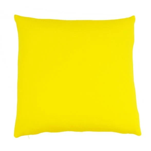 Kissenhülle 50x50cm uni, gelb