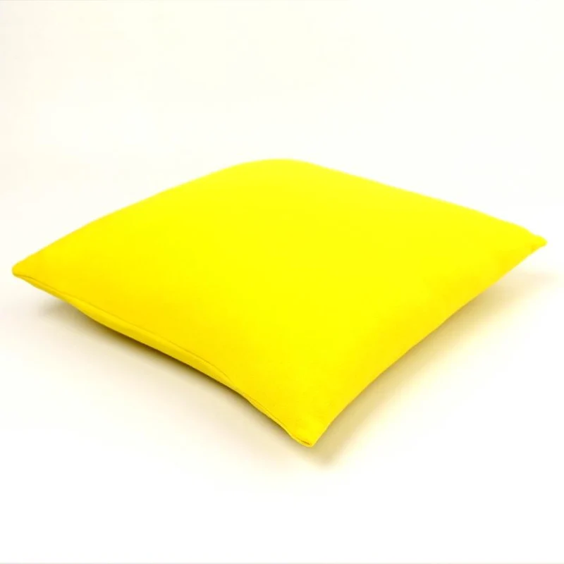 Kissenhülle 50x50cm uni, gelb