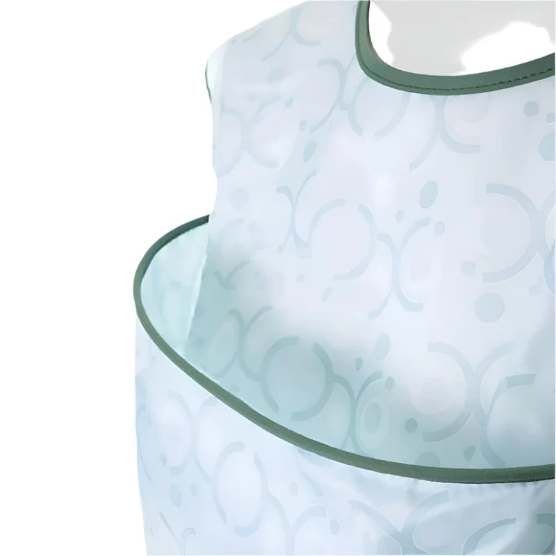 Lätzchen | für Erwachsene | abwaschbar | mit Auffangschale | Mobiclinic