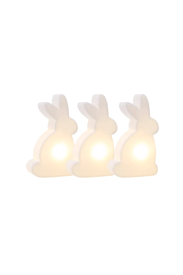 Leuchten Hasen 3er Set
