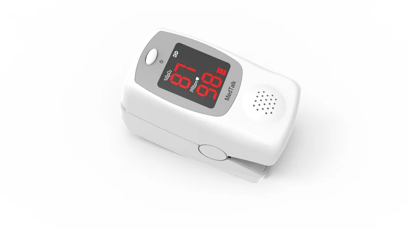 Sprechender Pulsoximeter