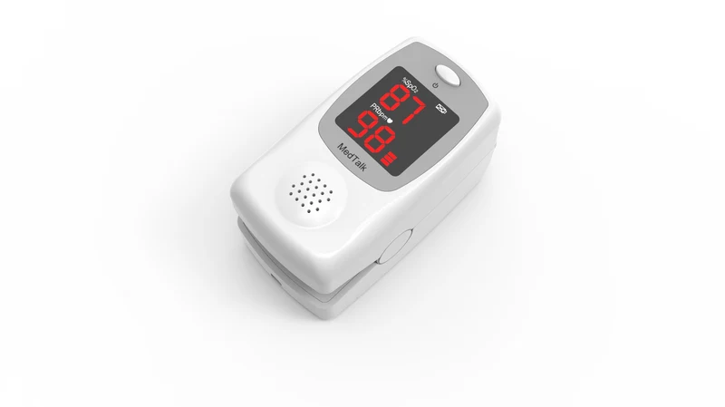 Sprechender Pulsoximeter