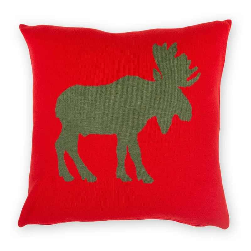 Kissenhülle 50x50cm Elk, rot