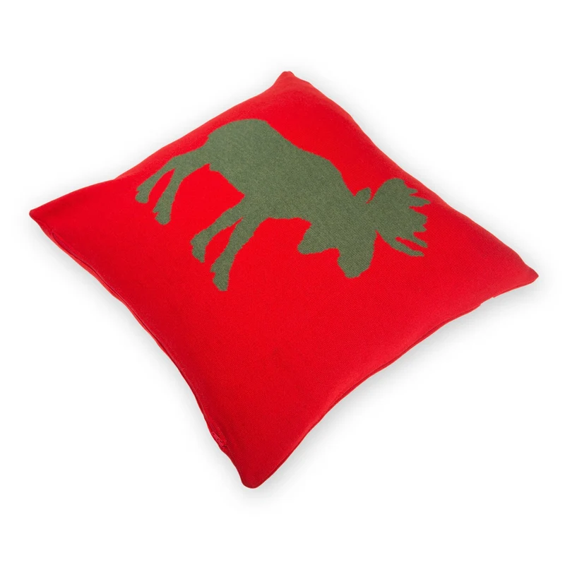 Kissenhülle 50x50cm Elk, rot