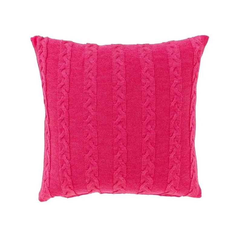 Kissenhülle 40x40cm Zopf, magenta